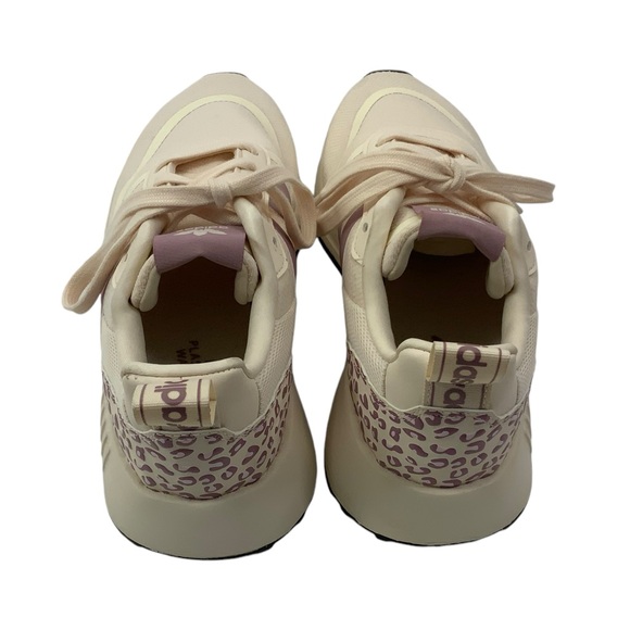 ADIDAS Originals Multix Sneakers Size 9 Cream Magic Mauve Black Leopard Print - Picture 4 of 9